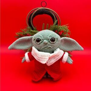 Crochet Christmas Grogu